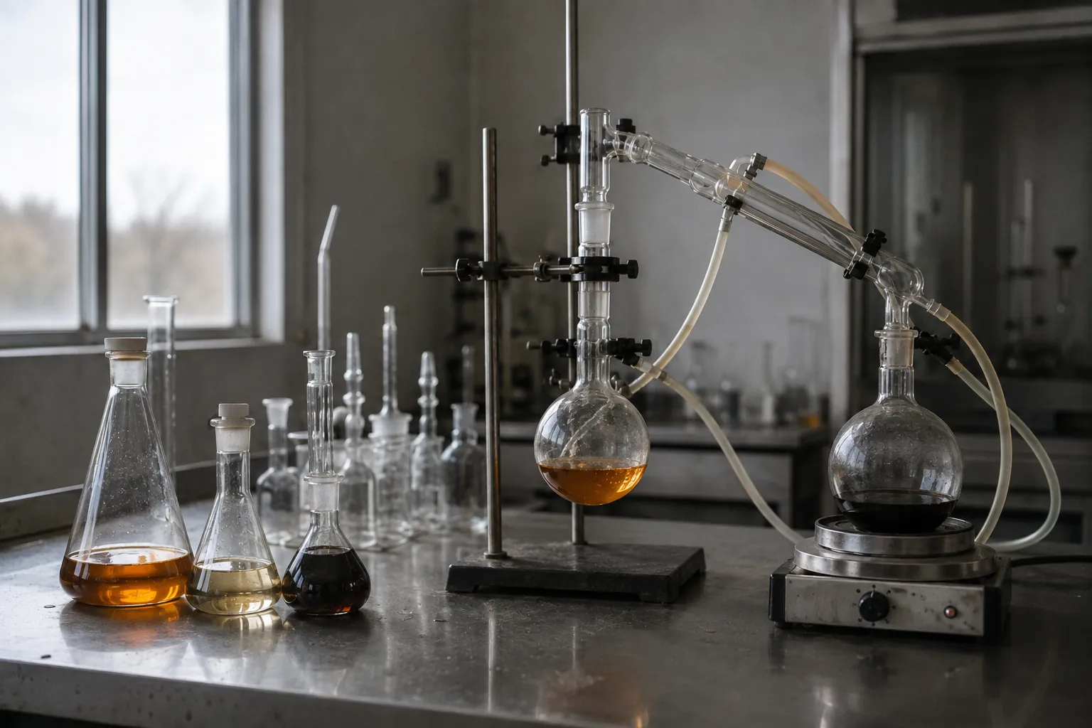 Petroleum laboratory testing of product samples